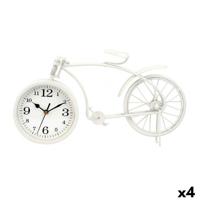 Tafelklok Gift Decor 920 920 Wit Fiets (4 Stuks) - thumbnail
