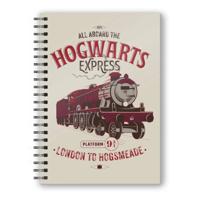 Harry Potter Notebook with 3D-Effect All Aboard the Hogwarts Express - thumbnail