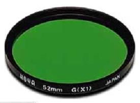 Hoya 58mm HMC X1 Schroeffilter - Groen