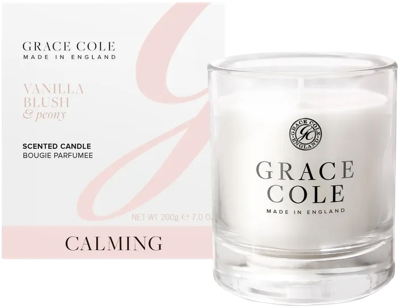 Grace Cole Vanilla Blsuh & Peony Scented Candle