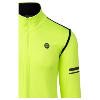 AGU Rain Jersey Fietsshirt Lange Mouwen Performance Heren - Geel - XL
