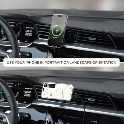 Satechi Qi2 Wireless car charger - Space Grey Satechi Qi2 Wireless car charger - Space Grey