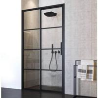 Sealskin Nisdeur SOHO Schuifdeur 140x210 cm 8 mm Helderglas - thumbnail