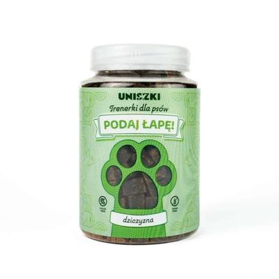 UNISZKI Podaj łapę Treats Game - traktatie voor hond - 210g
