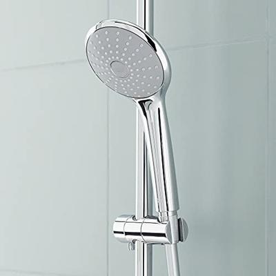 GROHE Euphoria 110 Duo Glijstangset - 60cm - ronde handdouche - 2 straalsoorten - gladde doucheslang - met zeepschaal - chroom 27230001 GROHE Euphoria 110 Duo Glijstangset - 60cm - ronde handdouche - 2 straalsoorten - gladde doucheslang - met zeepschaal - chroom 27230001