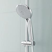 GROHE Euphoria 110 Duo Glijstangset - 60cm - ronde handdouche - 2 straalsoorten - gladde doucheslang - met zeepschaal - chroom 27230001 - thumbnail
