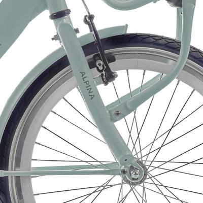 Alpina voorvork 20 clubb soft mint matt