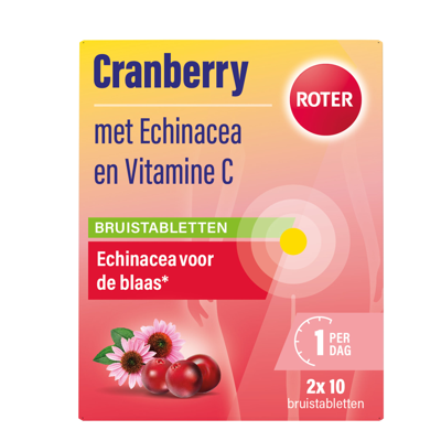 Roter Cranberry Bruistabletten