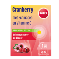 Roter Cranberry Bruistabletten - thumbnail