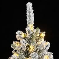 Kunstkerstboom met 300 LED's en sneeuw 180 cm - thumbnail