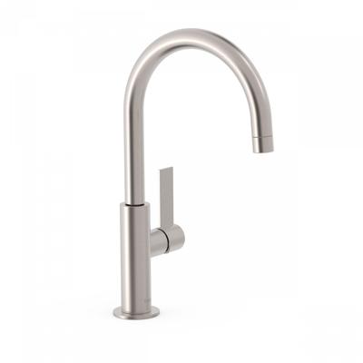 Wastafelmengkraan Tres Project 1-Hendel Uitloop Gebogen 20 cm Rond RVS Tres Wastafelmengkraan Tres Project 1-Hendel Uitloop Gebogen 20 cm Rond RVS Tres