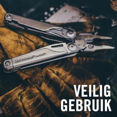 Leatherman SURGE multi tool plier Pocket-size 21 stuks gereedschap Zwart