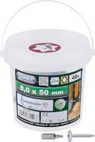 Connex Paalschroef Tx40 8X50 Emmer 48St - B30147 - thumbnail