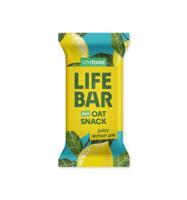 Lifefood Lifebar oatsnack citroen bio 40 Gram - thumbnail