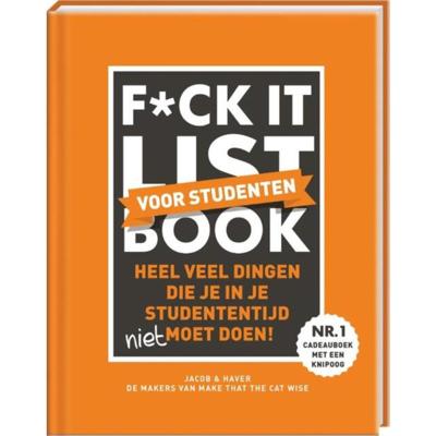 ImageBooks F*ck it list voor studenten