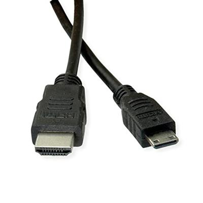 ROLINE GREEN HDMI High Speed Kabel met Ethernet, HDMI male - Mini HDMI male, 2 m ROLINE GREEN HDMI High Speed Kabel met Ethernet, HDMI male - Mini HDMI male, 2 m