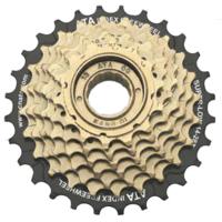 Tecora Primax e freewheel 7 speed 14-28t zwart-bruin in box - thumbnail