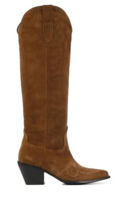 Nubikk Dames Laarzen in Suede (Cognac) Nubikk Dames Laarzen in Suede (Cognac)