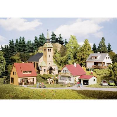 Auhagen 15201 H0, TT Startset dorp Waldkirchen