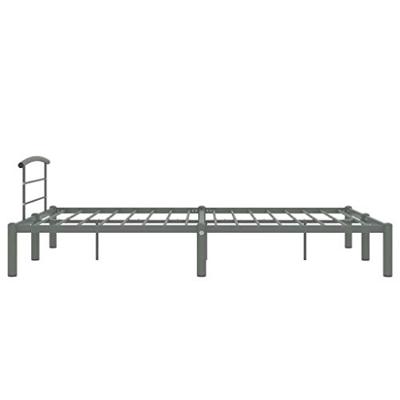 Bedframe metaal grijs 160x200 cm