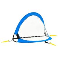 2 st Kindervoetbaldoelen met opbergtas 75,5x46x48 cm - thumbnail