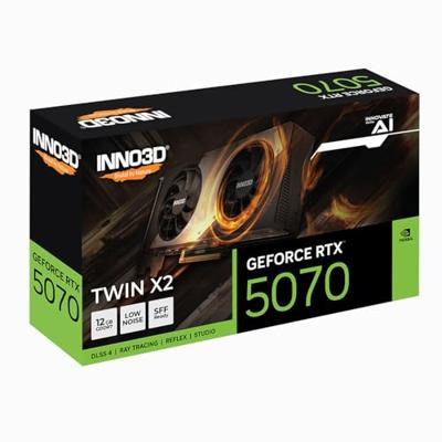 Inno3D GeForce RTX 5070 TWIN X2 NVIDIA 12 GB GDDR7