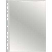 Q-CONNECT geperforeerde showtas 11-gaatsperforatie, gekorreld, 50 micron, pak van 100 stuks - thumbnail