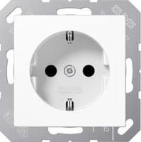 Jung A1520NWW Wandcontactdoos Inzetstuk 1-voudig Alpine-wit 1 stuk(s) - thumbnail