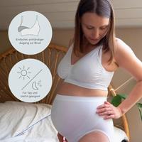 Naadloze borstvoedings- & zwangerschapsbeha GelWire® CARRIWELL wit - thumbnail