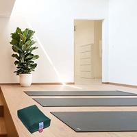 Yogi & Yogini Meditatiekussen Rechthoekig Katoen Groen - 4e Chakra - - thumbnail