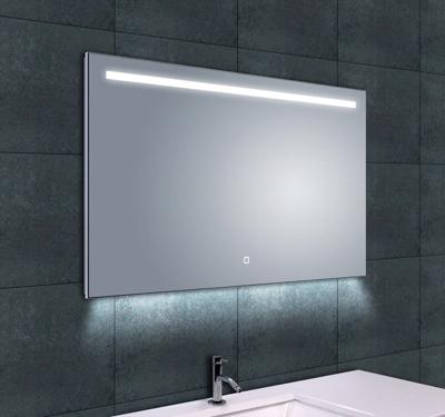 Spiegel Wiesbaden Ambi One Led condensvrij 100x60cm Spiegel Wiesbaden Ambi One Led condensvrij 100x60cm