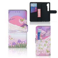 Xiaomi Mi Note 10 Pro | Telefoonhoesje | Met pasjeshouder | Bird Flying - thumbnail