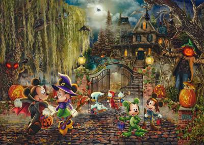 Disney Mickey & Minnie - Halloween Fun Puzzel 1000 Stukjes Disney Mickey & Minnie - Halloween Fun Puzzel 1000 Stukjes