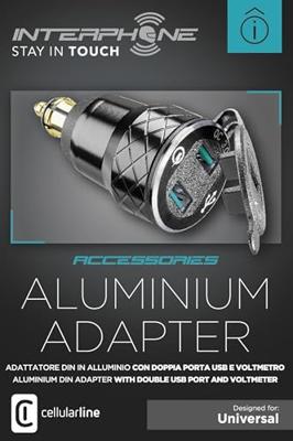 INTERPHONE adapter usb-adapter 2 usb f. din plug