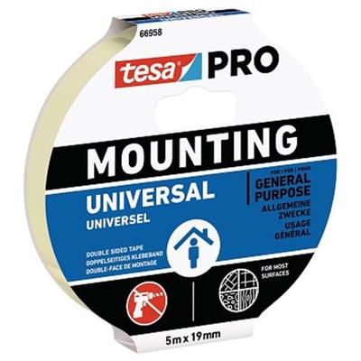 Tesa Montageband | wit | lengte 5 m | breedte 19 mm | 8 stuks - 66958-00001-00 66958-00001-00 Tesa Montageband | wit | lengte 5 m | breedte 19 mm | 8 stuks - 66958-00001-00 66958-00001-00