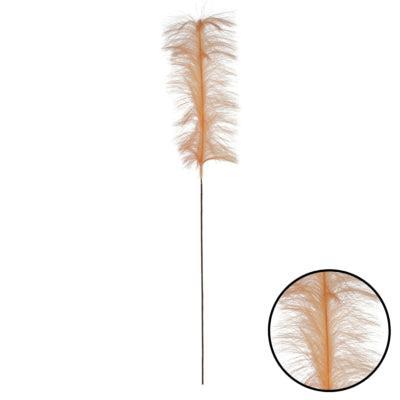 Countryfield kunsttak pluim m oranje 112 cm | 24 stuks