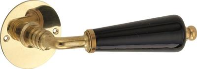 Krukg. porselein Evelyne MGO-MGO/zwart Krukg. porselein Evelyne MGO-MGO/zwart