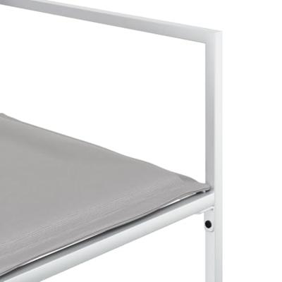 13-delige Tuinset met kussens textileen wit