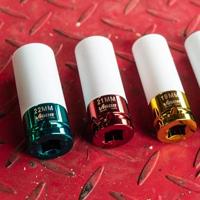 Vigor V2257 Dop (zeskant) Kracht-dopsleutelinzetset 15 mm, 17 mm, 19 mm, 21 mm, 22 mm 5-delig 1/2 (12.5 mm) - thumbnail