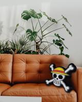 One Piece Pillow Jolly Roger 33 cm - thumbnail