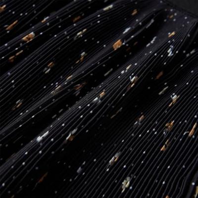 Kinderrokje met gelaagde ruches 92 zwart