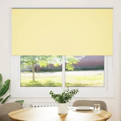 Rolgordijn verduisterend 160x150 cm stofbreedte 156,6 cm geel