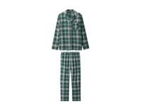esmara Men Flanellen heren pyjama (Groen, XL) - thumbnail