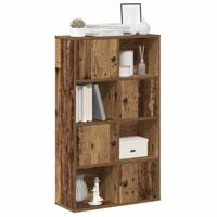 Boekenkast 60x24x101,5 cm bewerkt hout oud houtkleurig - thumbnail