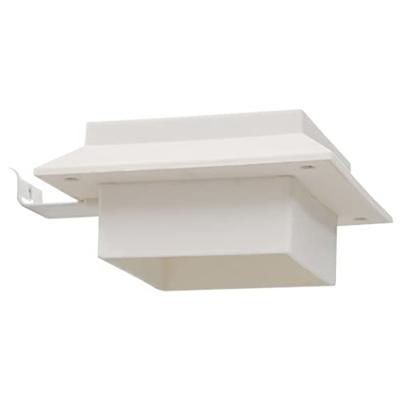 VidaXL Led-solarlampen vierkant 12 cm wit 6 st