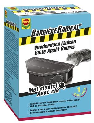 COMPO Barrière Radikal Voederdoos Muizen (1 st.) COMPO Barrière Radikal Voederdoos Muizen (1 st.)