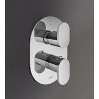 Hotbath Friendo inbouw thermostaat met omstel chroom F009CR - thumbnail