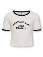 Kids ONLY zomer t-shirt S/S meisjes - off wit - Kognina - thumbnail