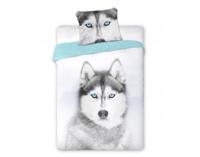 Animal Pictures Dekbedovertrek Husky in de sneeuw 140 x 200 cm 70 x 90 cm - Katoen - thumbnail