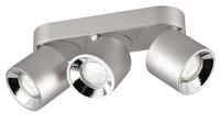 Trio PlafondlampGuayana 3-lichts nikkel - 651000307 - thumbnail